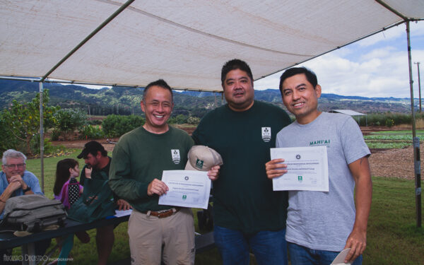 Left to Right: Richard (AgPro Partner), Erik (business coach), and me.